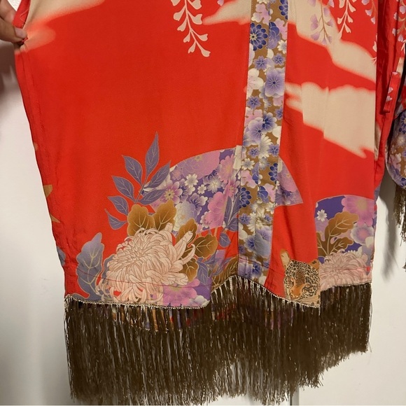 Spell the Gypsy Collective Willow tassel Kimono Sleeves dress Size Small - Picture 6 of 10